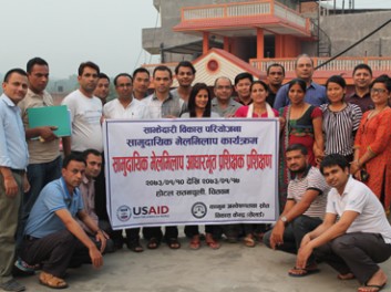 Group Photo of the Participants and the Trainers of TOT on BM at Chitwan
